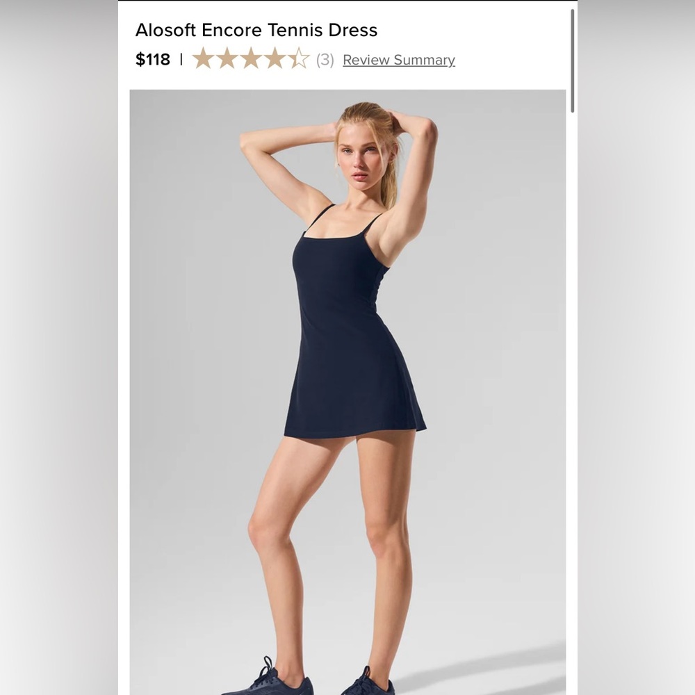 ALO Yoga Midnight Blue Chemise